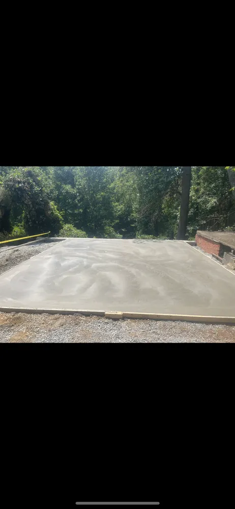 Custom garden landscaping in Nebo, NC by Joe’s Concrete & Lawn care