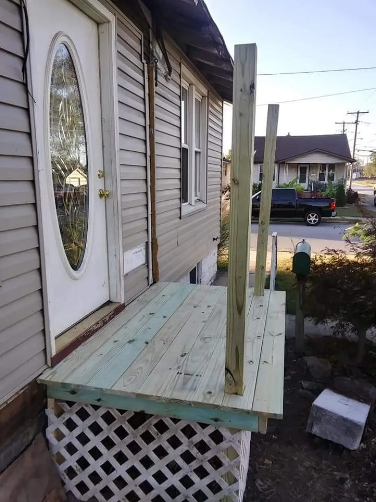 Custom outdoor landscaping for residential properties in Pontoon Beach, IL by Joe's Handyman Services