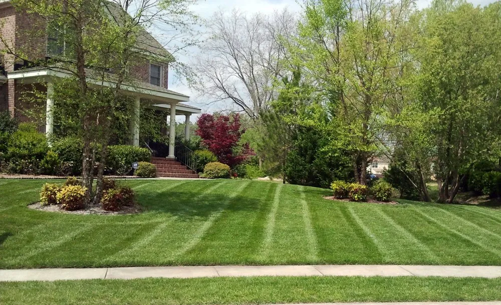 Trusted lawn mowing service with custom design in North Industry, OH by Joes Landscaping & Window Washing