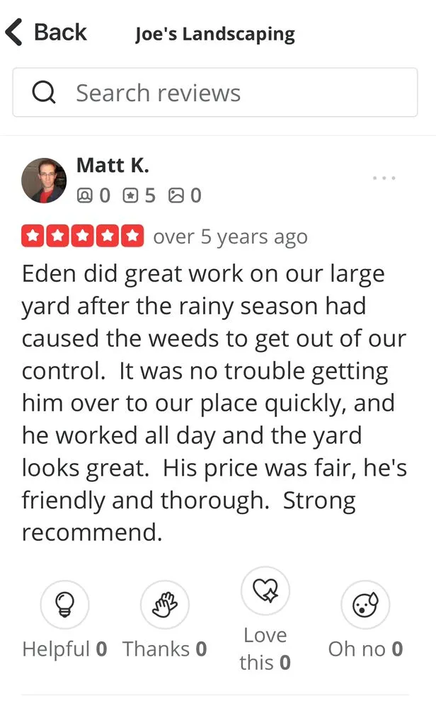 Professional garden landscaping in Los Angeles, CA - Joe’s Landscaping