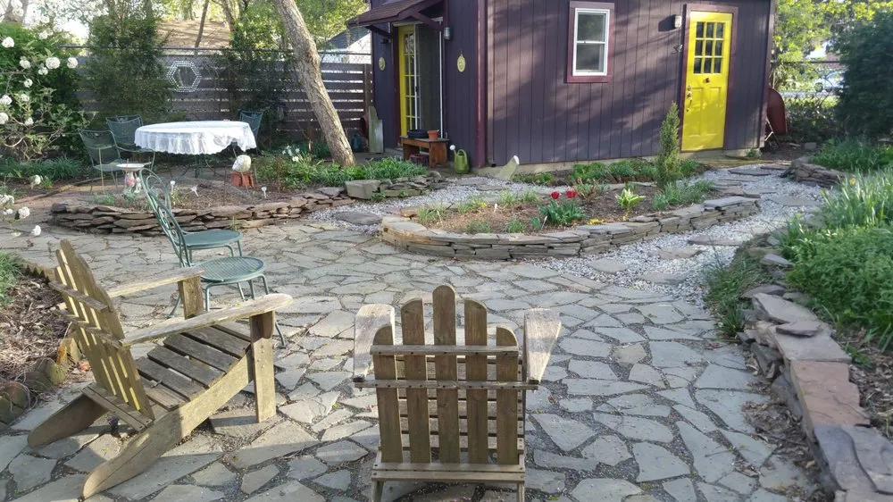 Custom landscape installation with custom design in Princeton, NJ by Joe's Landscaping