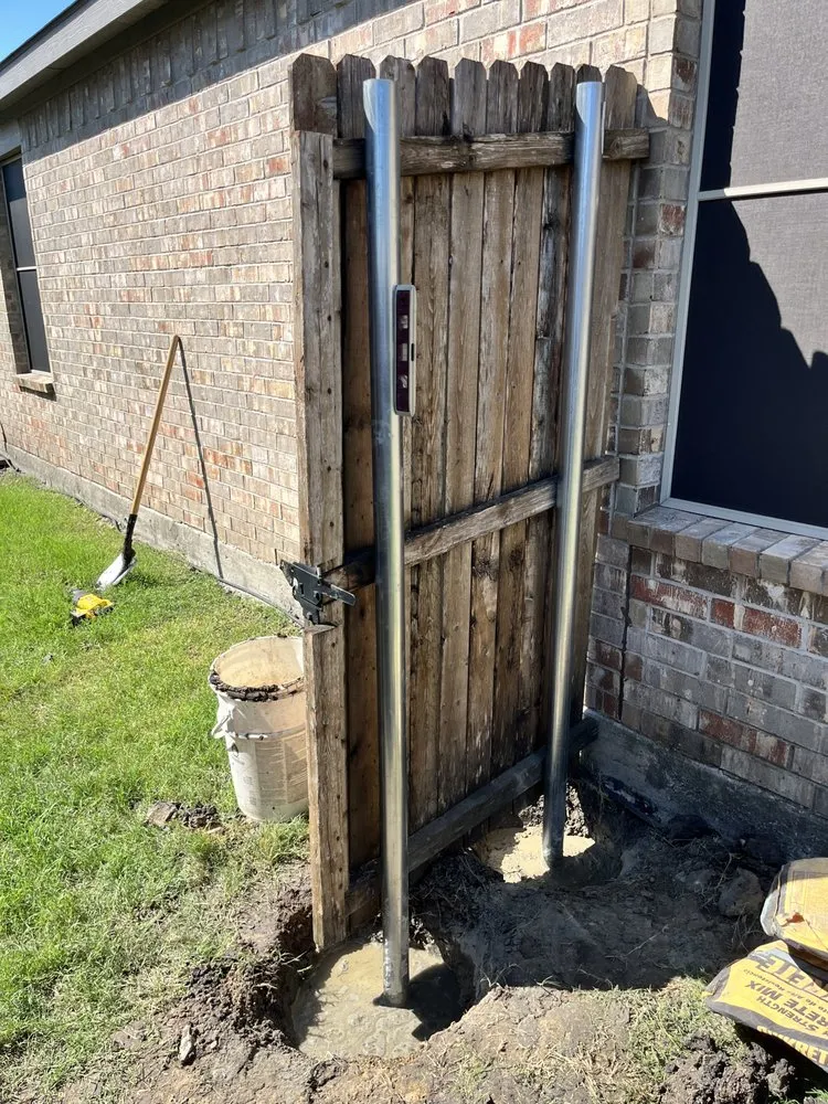 Custom garden landscaping in Josephine, TX by Joe’s Lawn and Tree Service