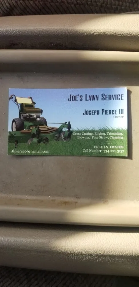 Local lawn mowing service in Montgomery, AL - Joe's Lawn Care
