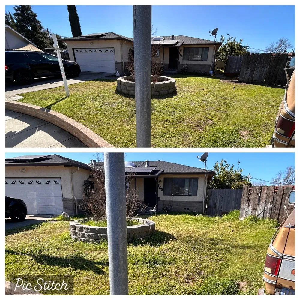 Affordable yard cleanup service near you in Stockton, CA by Joe's Lawn Maintenance