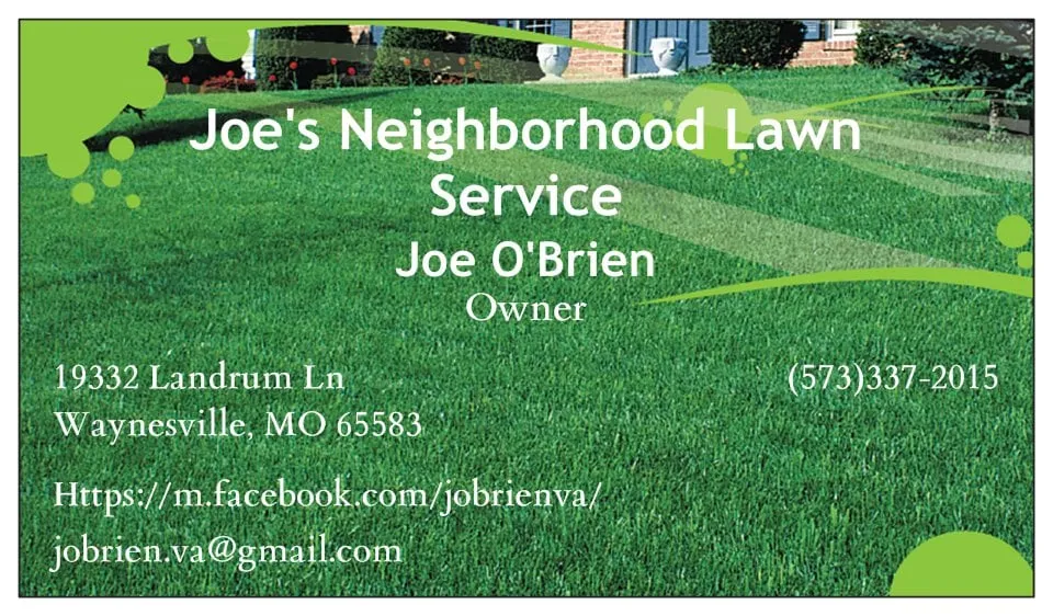 Affordable residential landscaping with custom design in Waynesville, MO by Joe's Neighborhood Lawn Service