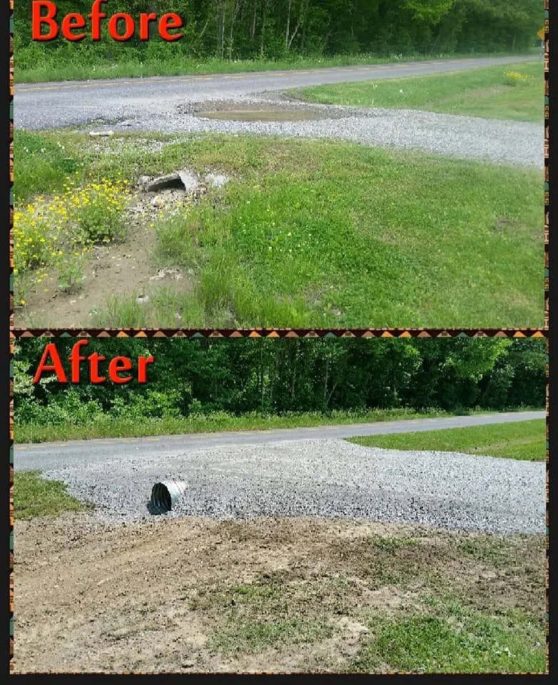 Affordable lawn care service with custom design in Kevil, KY by Joe's Tractor & Backhoe Service