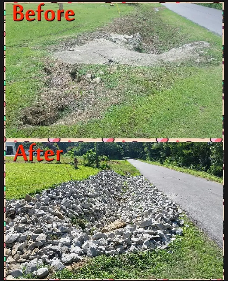 Reliable landscaping services in Kevil, KY by Joe's Tractor & Backhoe Service