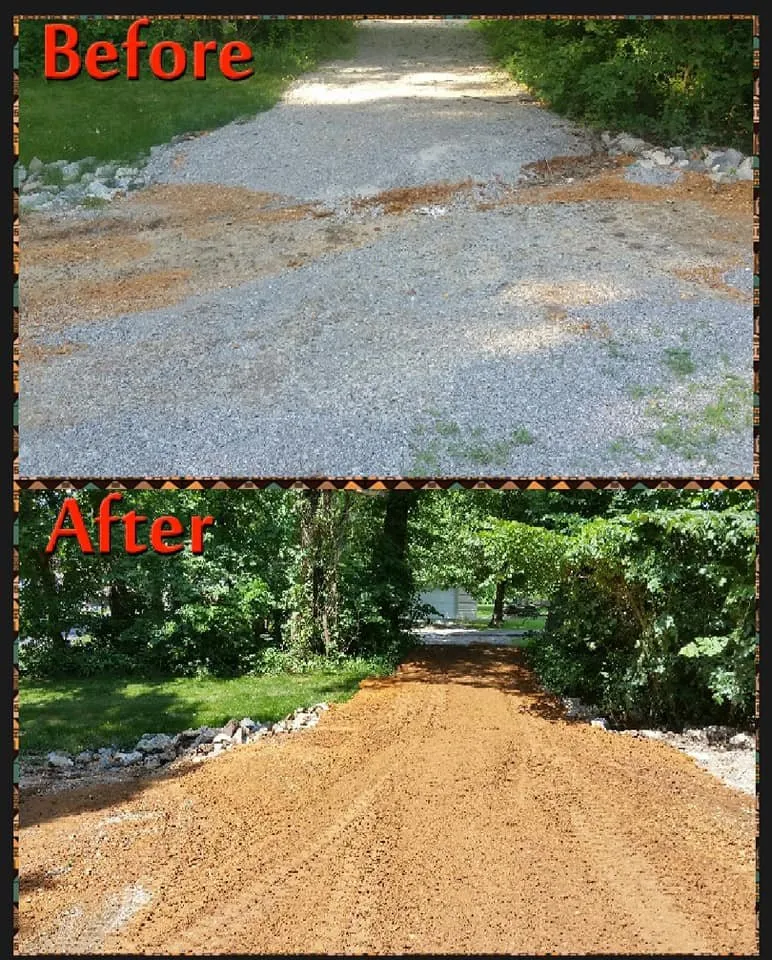 Professional landscaping services in Kevil, KY by Joe's Tractor & Backhoe Service