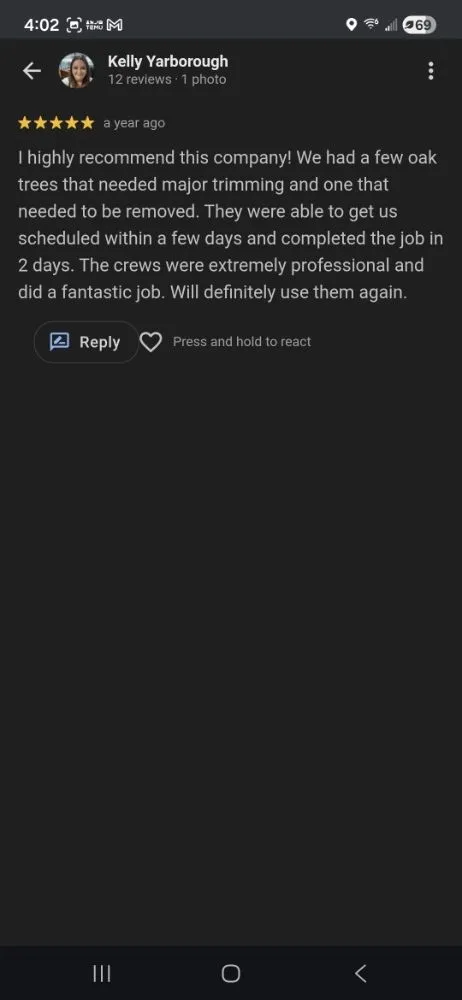 Top-rated landscape installation for residential properties in Tampa, FL by Joe's Tree Service & Landscaping Inc