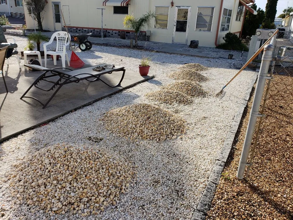 Affordable garden landscaping in Port Richey, FL - Joey D's Lawn Goat