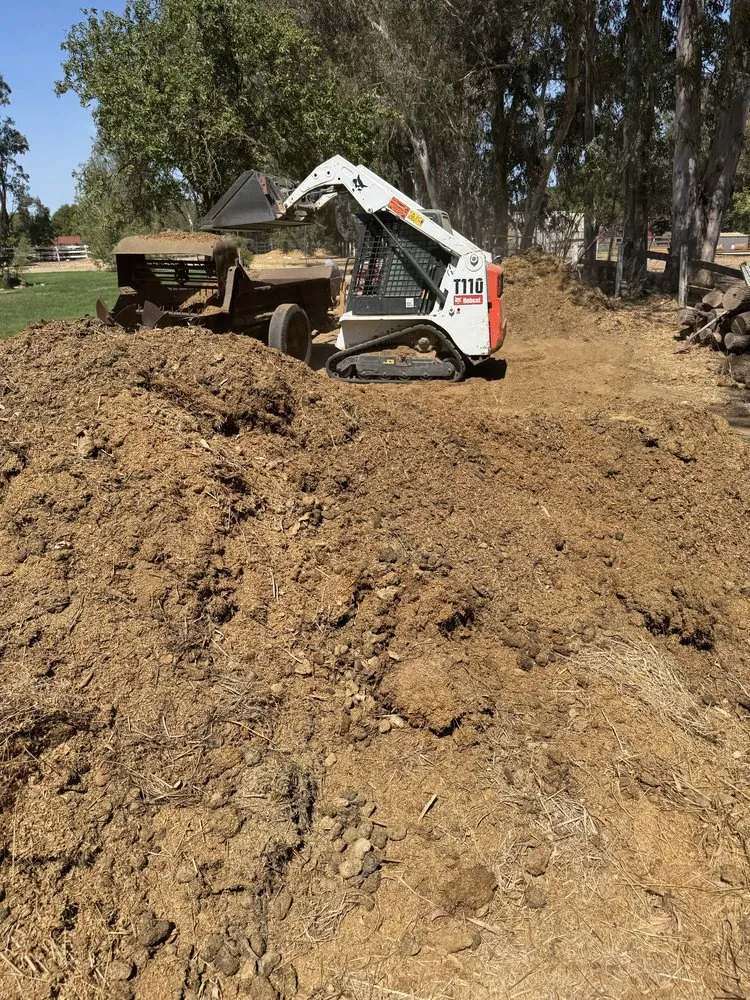 Professional yard cleanup service experts serving Wallace, CA - Joey Quadros Backhoe & Tractor Services