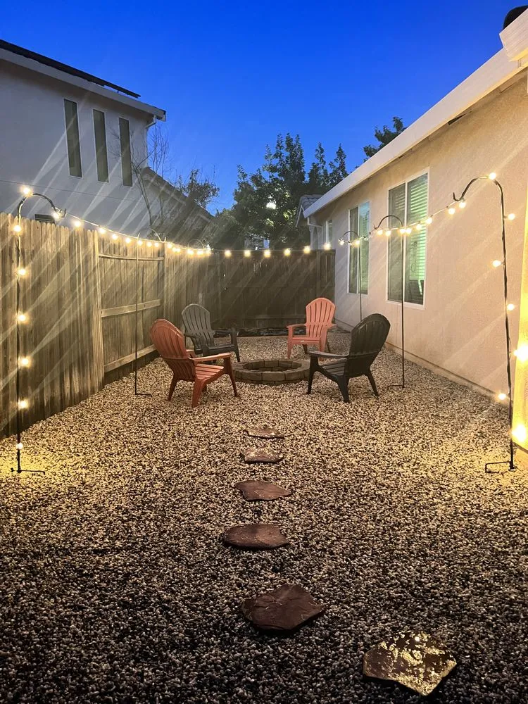 Professional yard maintenance with custom design across Rocklin, CA - Joey scott masonry