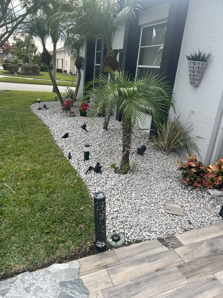 Trusted outdoor landscaping with custom design in Springhill, FL by Joey's Weeding and Landscaping