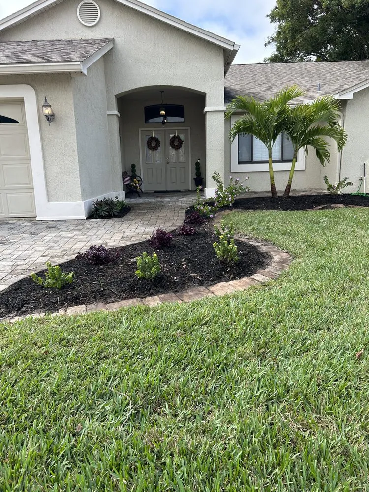 Custom landscaping services for residential properties in Springhill, FL by Joey's Weeding and Landscaping