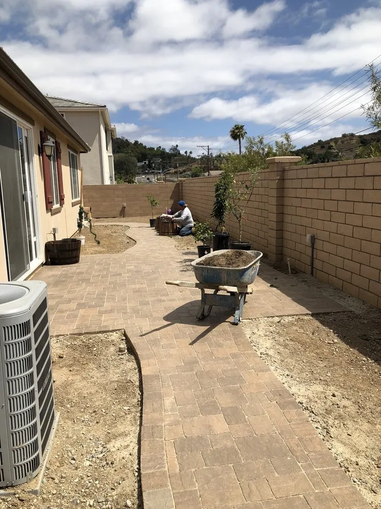 Custom residential landscaping in Escondido, CA by John A Douglas Landscape