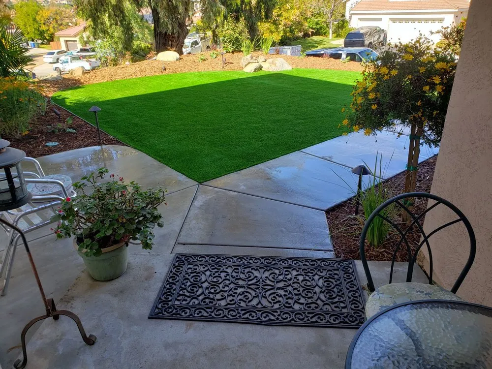 Custom landscape installation for year-round maintenance in Escondido, CA by John A Douglas Landscape