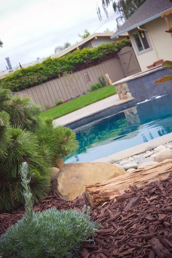 Professional lawn mowing service in Redwood City, CA by John B Molinari Landscape Construction