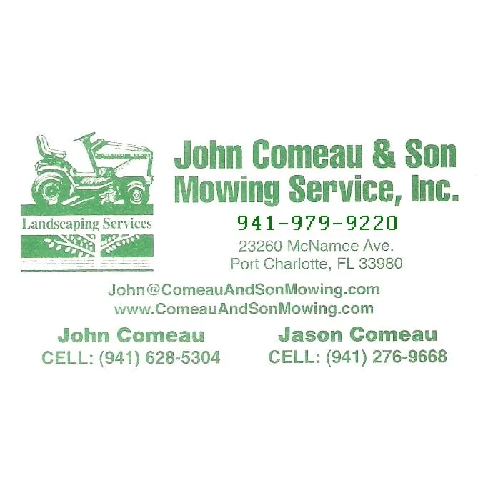 Top-rated landscaping services experts serving Port Charlotte, FL - John Comeau & Son Mowing Services
