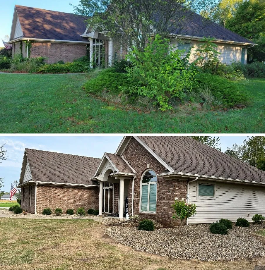 Local outdoor landscaping with custom design in Roanoke, IN by John Didier Landscapes