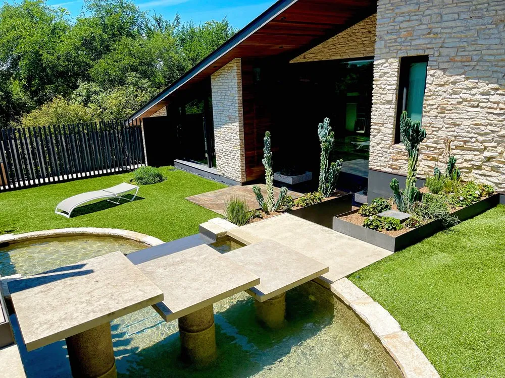 Top-rated lawn mowing service in Austin, TX by John Garrett Design