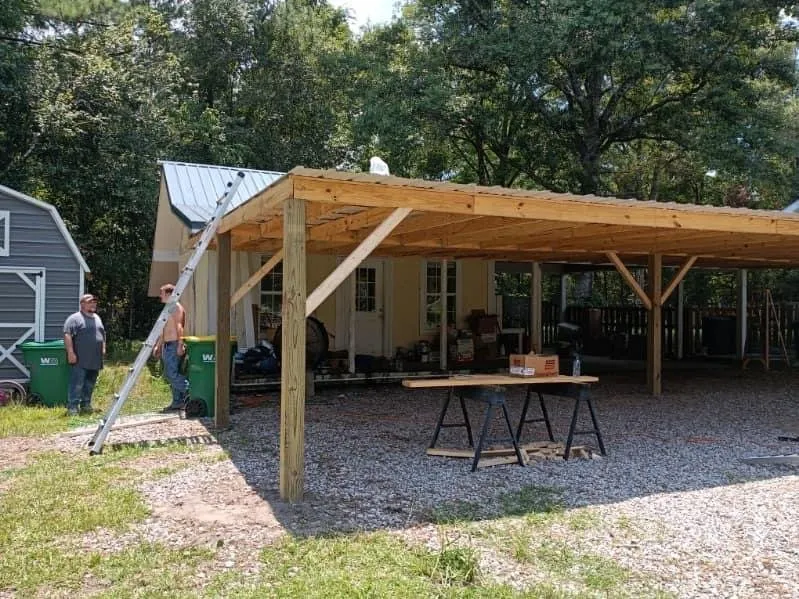 Trusted landscape design for residential properties in Gulfport, MS by John John's Small Construction