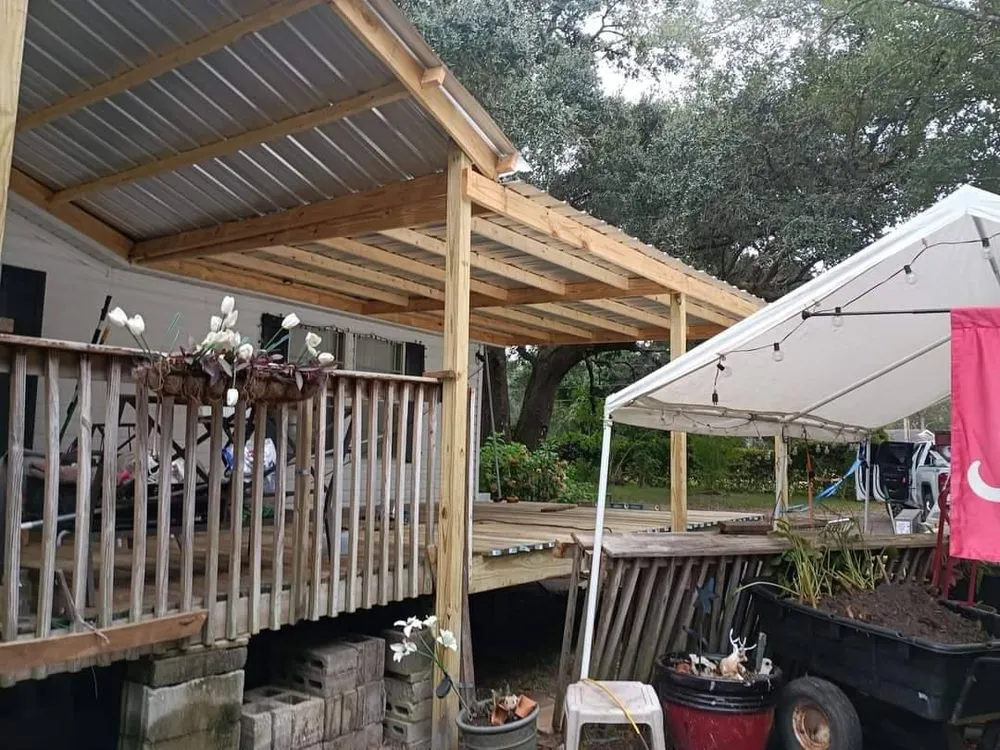 Professional lawn care service for year-round maintenance in Gulfport, MS by John John's Small Construction