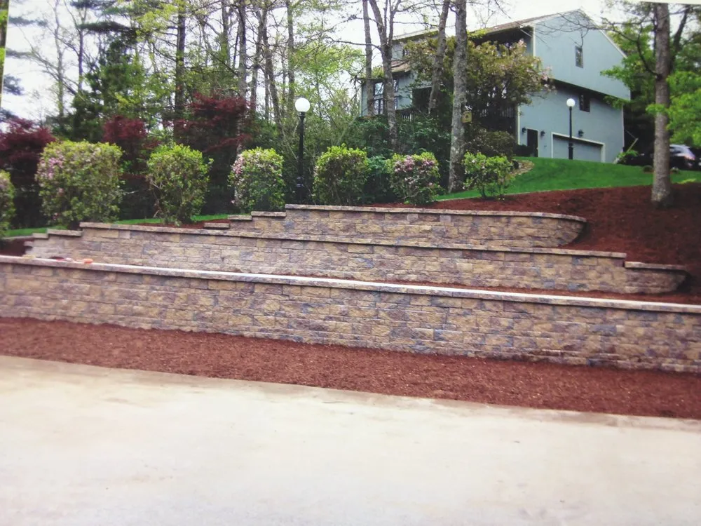 Professional garden landscaping in New Bedford, MA by John Moniz Landscape