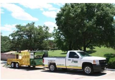 Local landscape installation in Dallas, TX by John R Ross Company