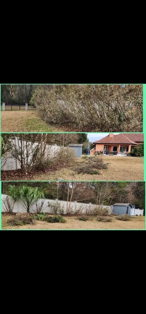 Custom outdoor landscaping in Rincón, GA - John Son Green Wash