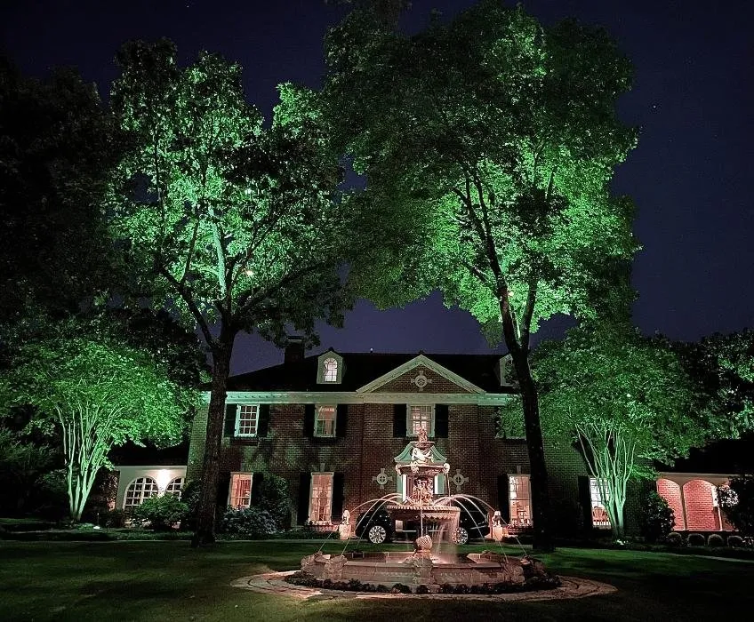 Custom yard maintenance in Richardson, TX by John Watson Landscape Illumination