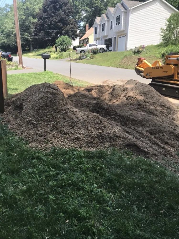 Custom landscaping services in Bristol, CT - Johnie B's Stump Grinding