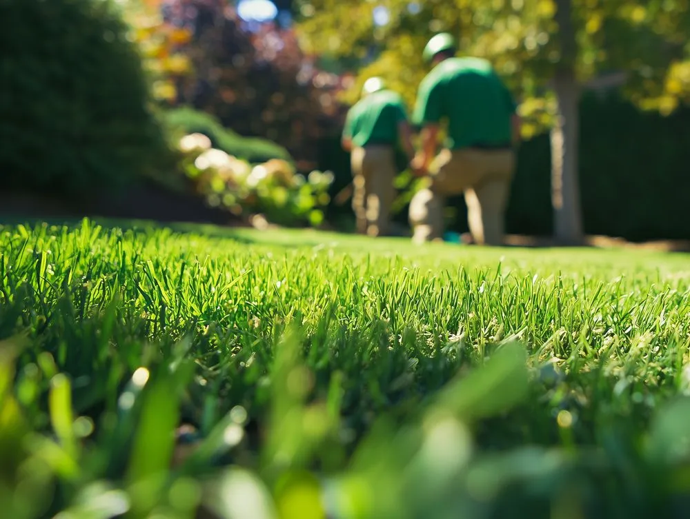 Local outdoor landscaping in Bowie, MD by Johnnie's Home Improvement
