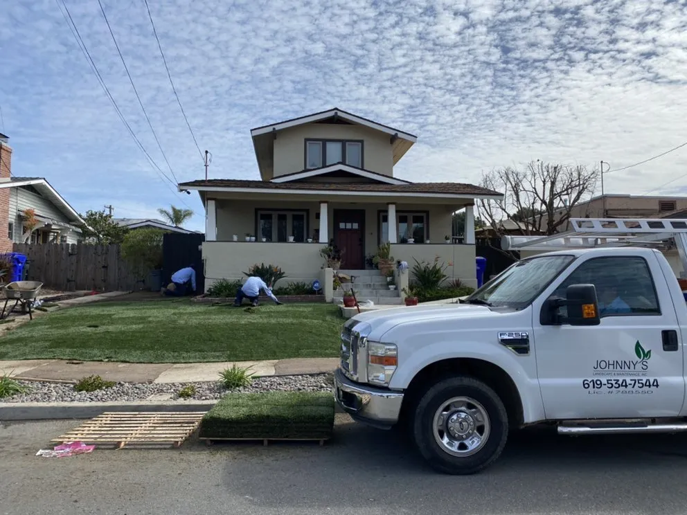 Custom lawn care service near you across Spring Valley, CA - Johnny's Landscape & Maintenance