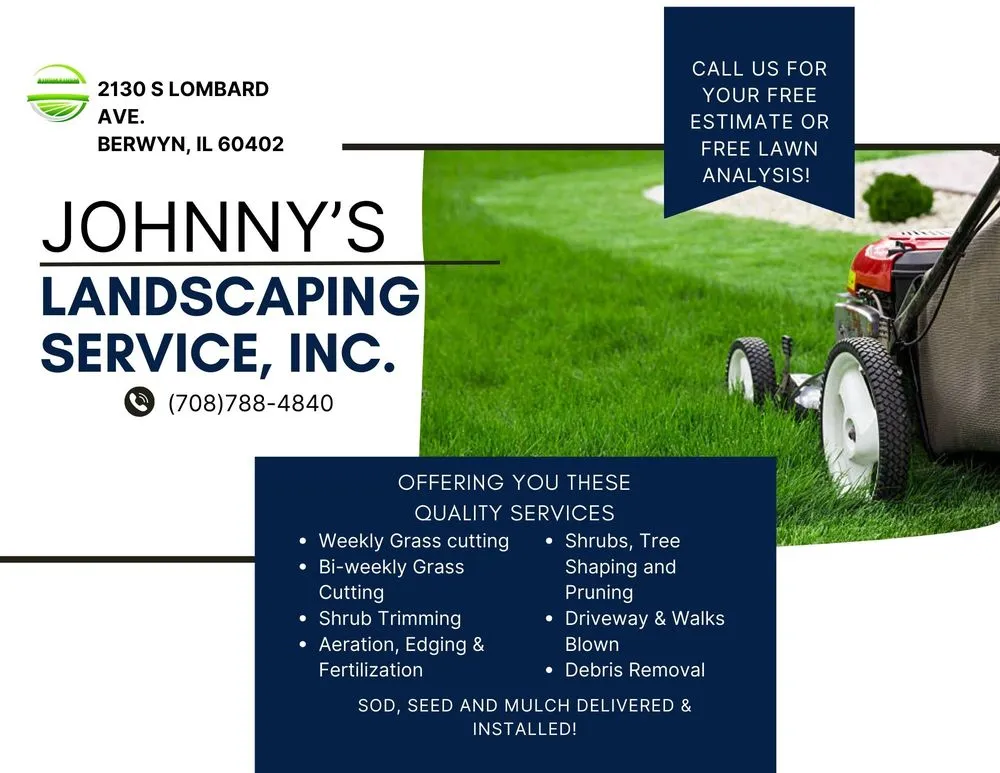 Expert outdoor landscaping in Berwyn, IL - Johnny's Landscaping Service
