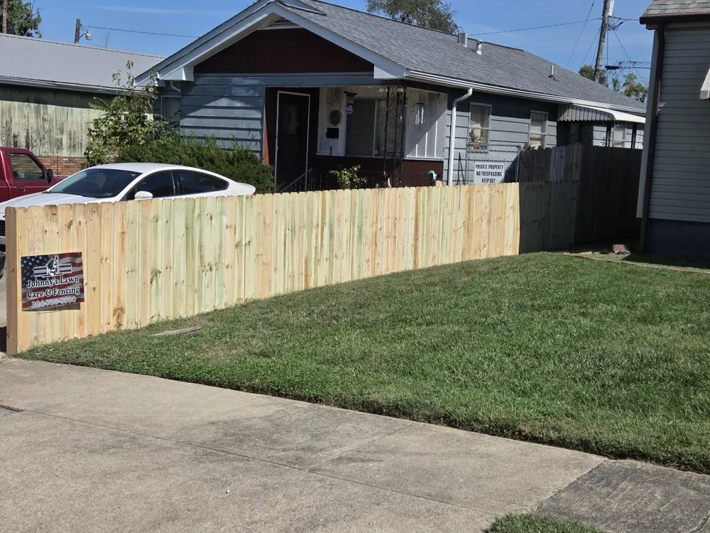 Custom landscaping services near you in Huntington, WV by Johnny's Lawn Care and Fencing