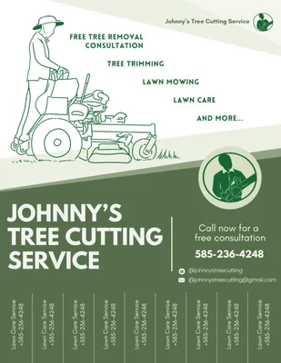 Johnny’s Tree Cutting Service Logo