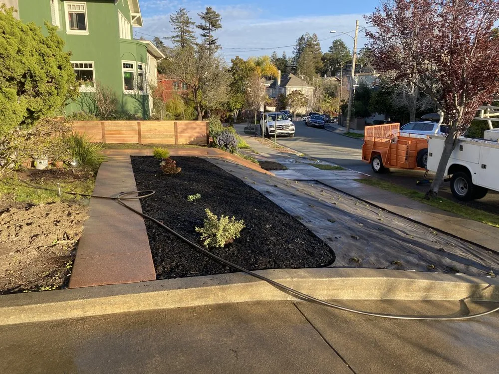 Trusted lawn mowing service in Castro Valley, CA by John's Good Landscaping Services