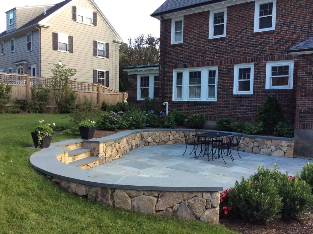 Top-rated garden landscaping for beautiful yards in Arlington, MA by John's Landscape Services