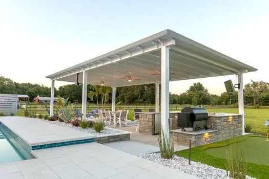 Custom lawn care service with custom design across Greensboro, NC - John's landscaping