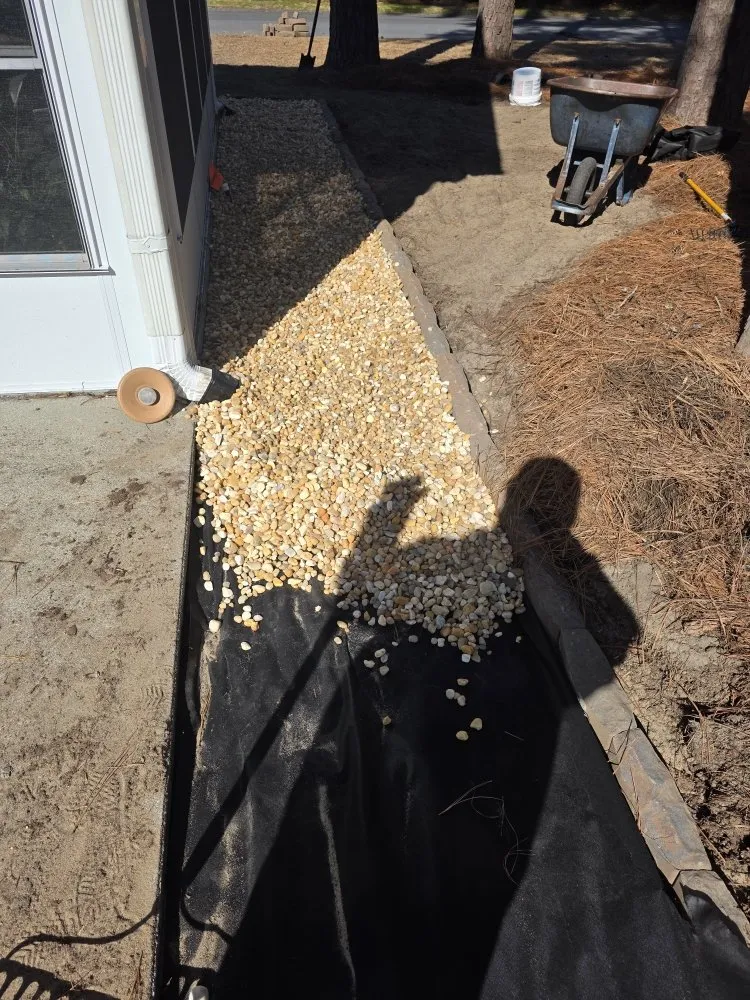 Professional landscape installation with custom design across Myrtle Beach, SC - John's Landscaping