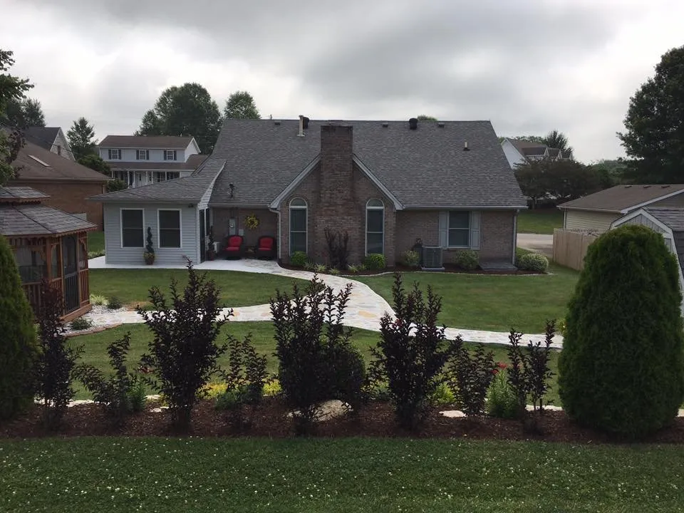 Professional landscape installation in Frankfort, KY by John's Lawn and Landscaping