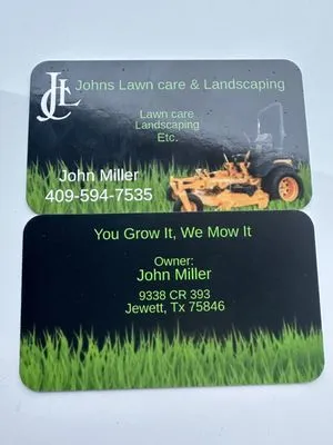 John’s Lawn Care & Landscaping Logo