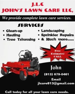 John's Lawn Care Logo