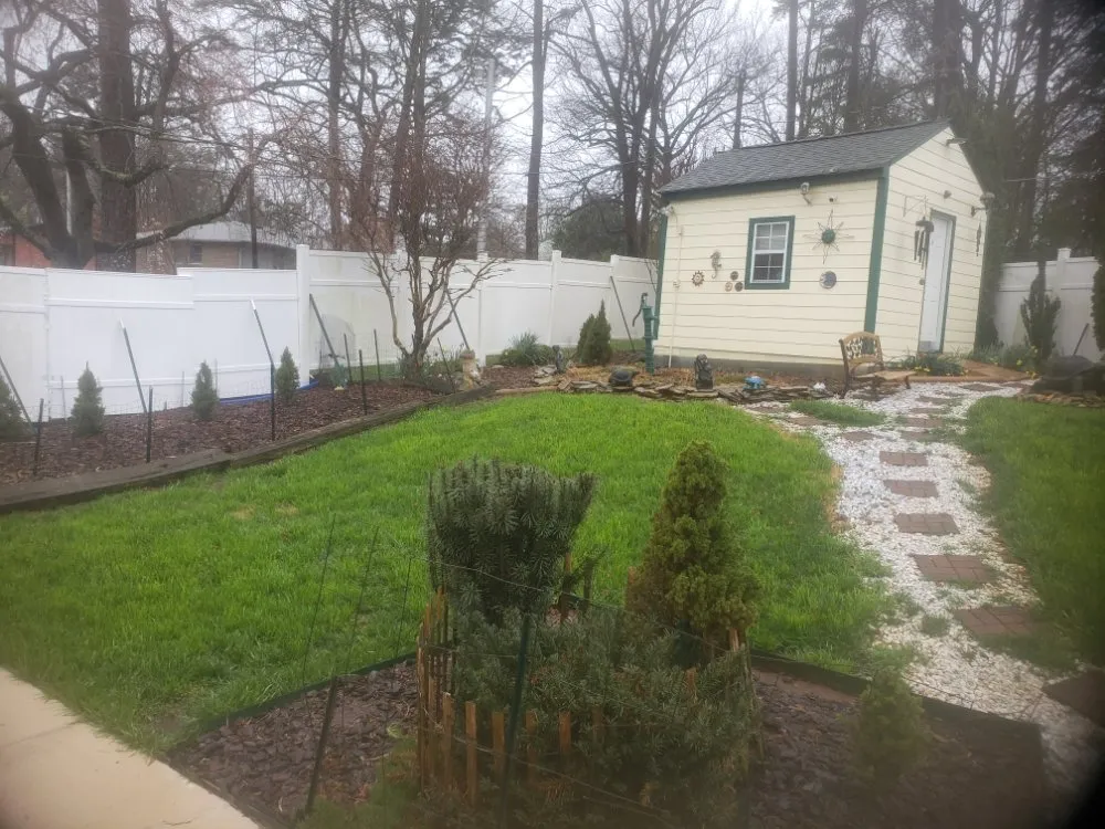 Affordable garden landscaping in Greensboro, NC by John's Lawn Mower Service & More