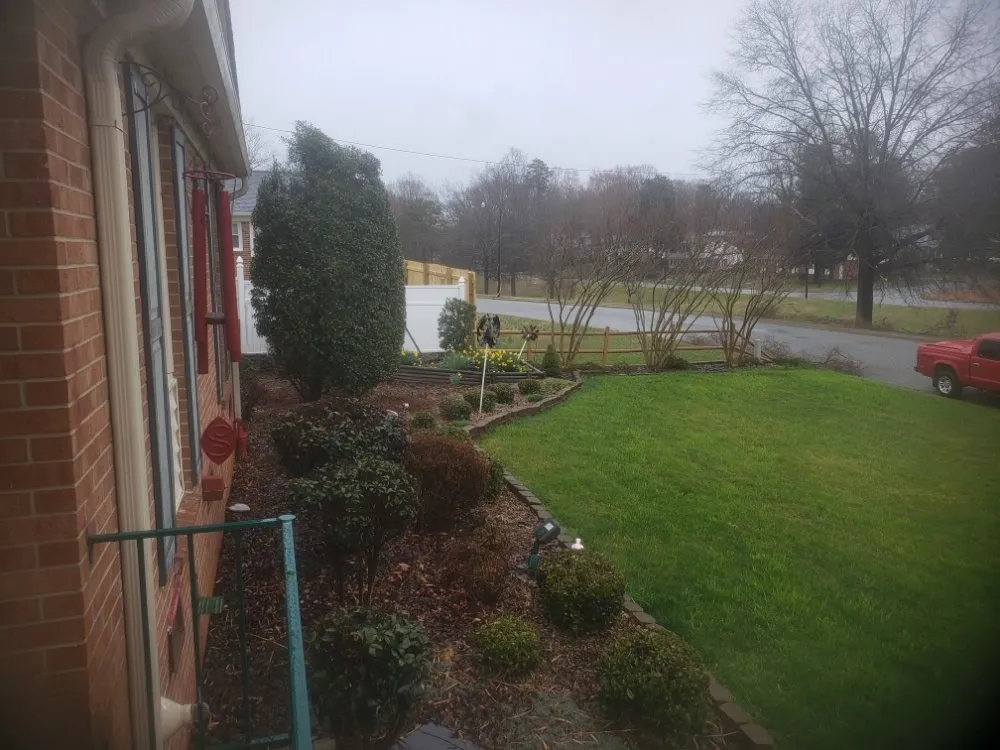 Professional outdoor landscaping in Greensboro, NC by John's Lawn Mower Service & More