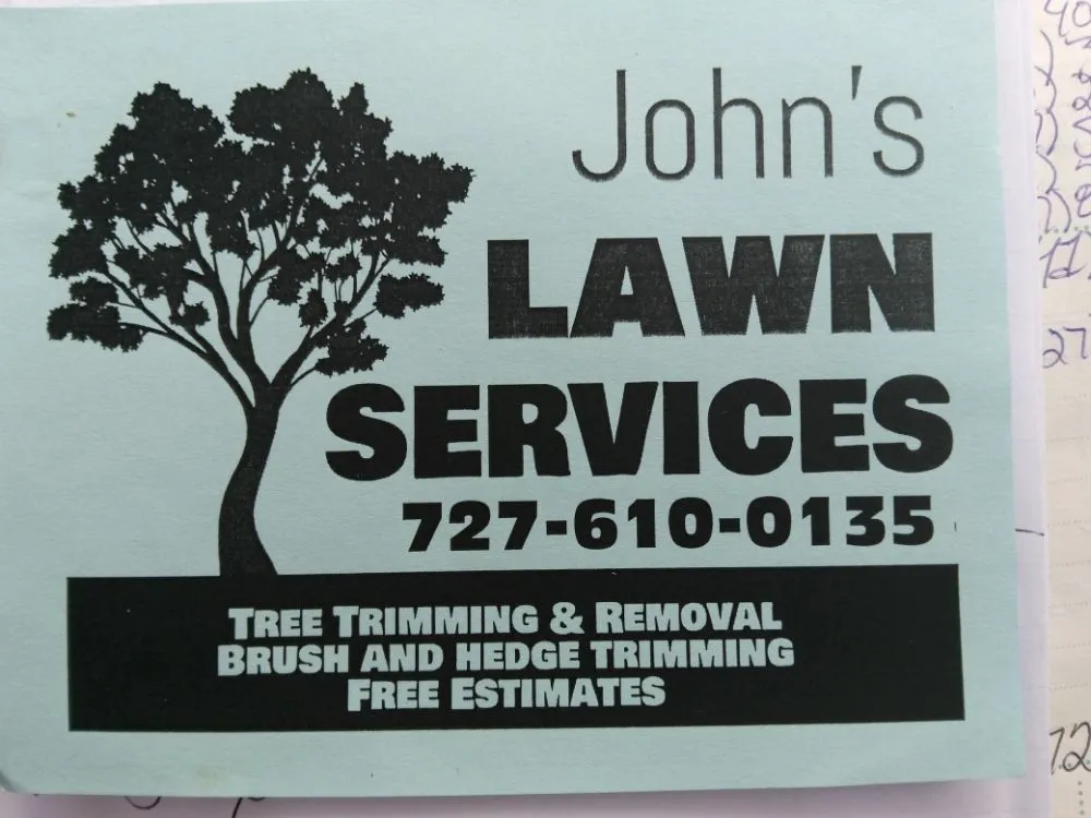 Local lawn mowing service for year-round maintenance in Clearwater, FL by John's Lawn Services