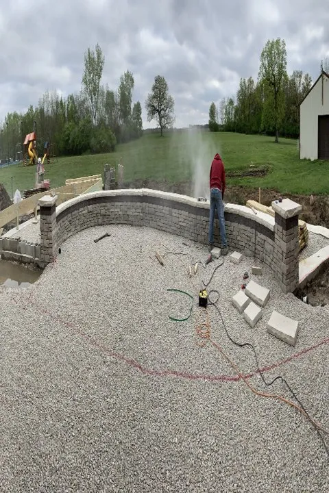 Professional outdoor landscaping in Orland Park, IL by John's Sprinkler Systems