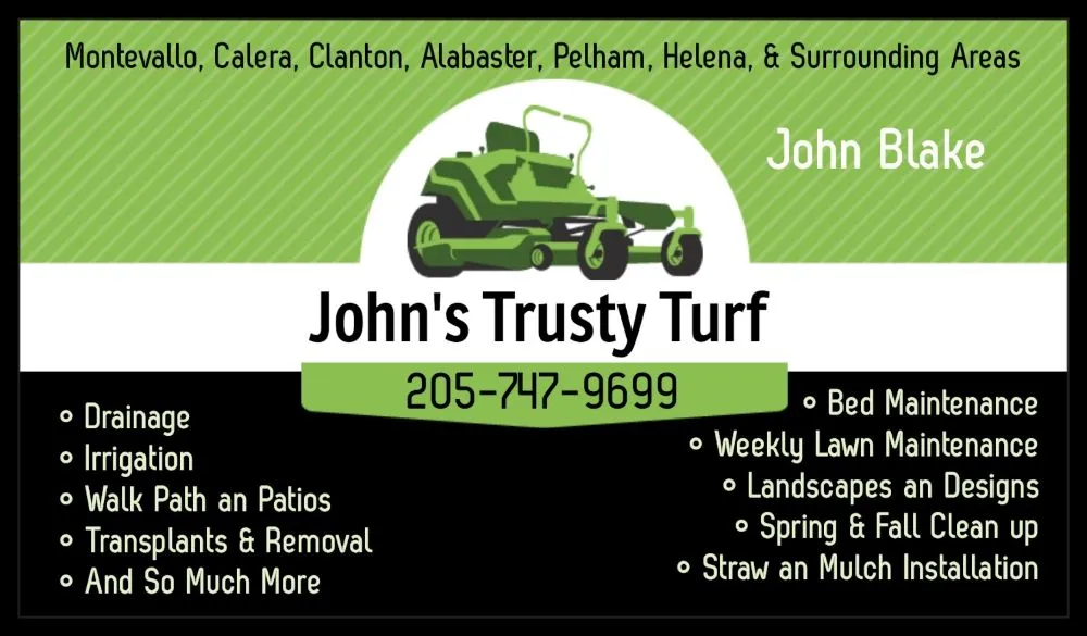 Reliable landscape design in Montevallo, AL - John's Trusty Turf