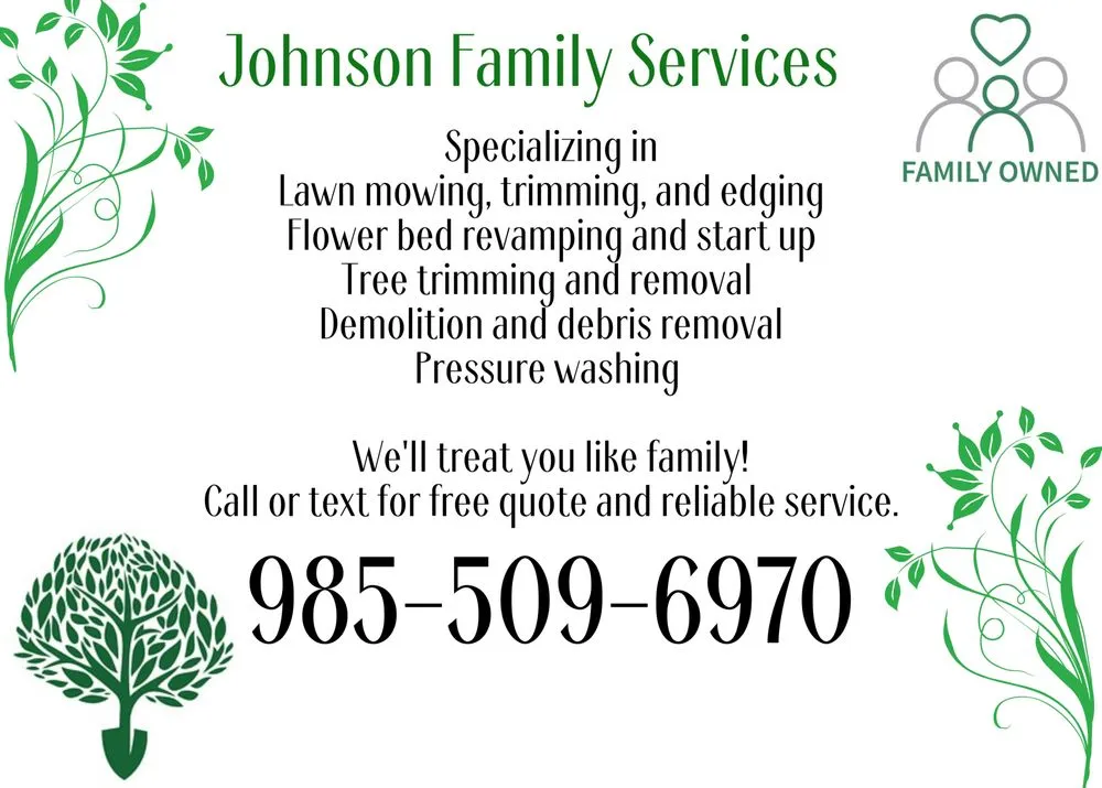 Affordable garden landscaping in Laplace, LA - Johnson Family Services