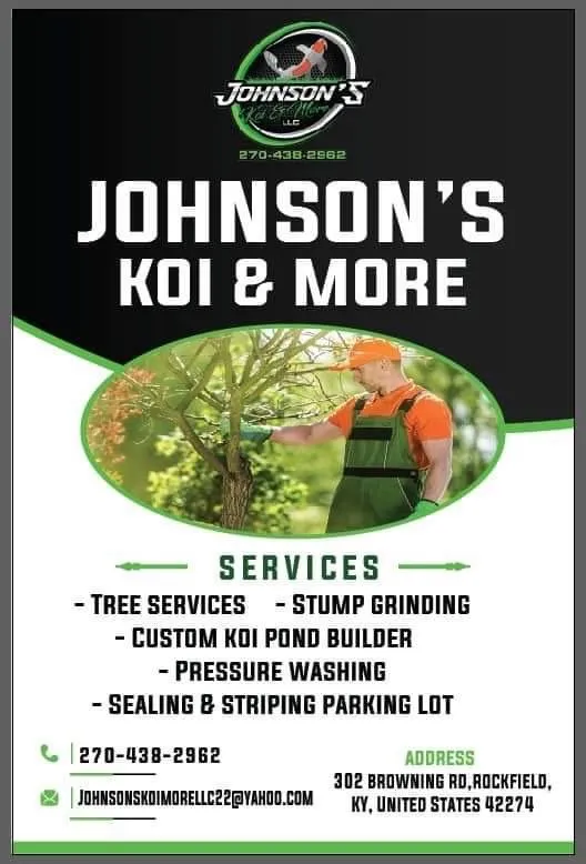 Top-rated lawn mowing service experts serving Rockfield, KY - Johnson Koi & More